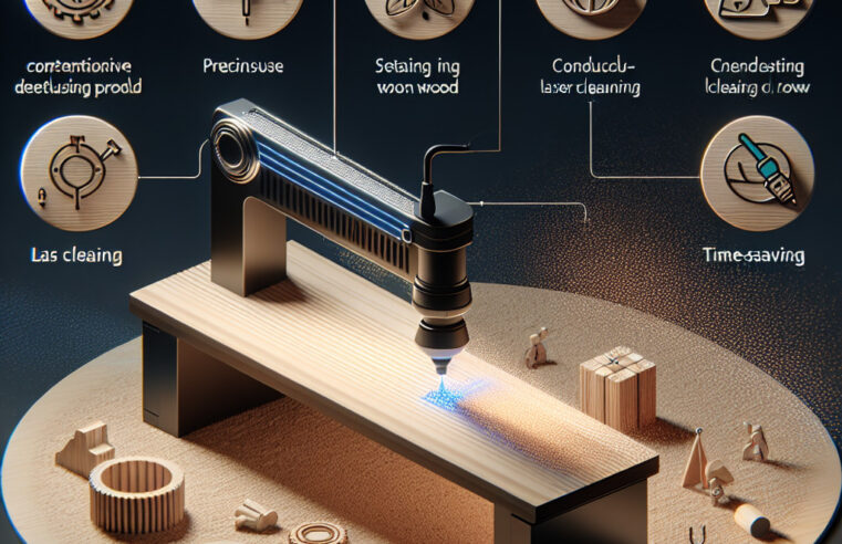 Laserreinigung von Holz in der Holzdielenlinoleumherstellung